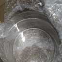 Weysat 3 Pcs Acrylic Risers for Display Stands, Round Cake Dessert Stand 3 Sizes, 6"x2", 7"x4", 8"x6", Food Risers Cylinder Nesting with Hollow Bottom for Wedding Parties Brunch Jewelry Show (Clear)