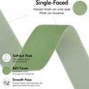 2 x MEEDEE Sage Green Velvet Ribbon 1.5 Inch Single Face Nylon Velvet Ribbon 10 Yards Spool Light Green Ribbons for Christmas Tree, Gift Wrappig, Rustic Wreath, Velvet Bow, Hair Bows, Home Decor