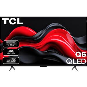 TCL 55-Inch Q65 QLED 4K UHD Smart TV with Google TV (55Q651G, 2024 Model) Dolby Vision, Dolby Atmos, HDR Pro+, Game Accelerator Enhanced Gaming, Voice Remote, Works with Alexa, Streaming Television