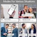 AI Real-Time Translation Earbuds, 144 Languages & Accents, 0.5s Fast Response, 98% Accuracy Language Translator Device for Travel, Business & Learning, Wireless Bluetooth Translator Headset