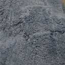 MIULEE Blue Bathroom Rugs Set 2 Piece, Non Slip Bath Mat with Absorbent Microfiber, Ultra Soft Thick Rugs for Bathroom Floor Tub Shower, Machine Washable (24 x 36 Inches)