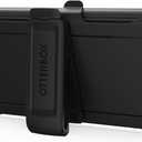 OtterBox Galaxy S23 Defender Series Case - Single Unit Ships in Polybag, Ideal for Business Customers - BLACK, rugged & durable, with port protection, includes holster clip kickstand