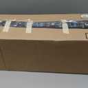 Moen Curved Adjustable Spring Tension No Drill Shower Curtain Rod for Bathroom, Brushed Nickel Finish, CSR2172BN