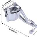 Manual Juicer, Upgrade Aluminum Juice Squeezer Handheld for Effortless Juice Extraction, Hand Press Lemon Squeezer & Citrus Press Juicer for Lemon, Orange, Grape, Easy to Clean