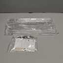 Hexsonhoma 2 Tier Acrylic Champagne Flute Holder Stand for Party with 10 Slots, Countertop Champagne Glass Holder Stand Fit up to 8oz Champagne Flutes(Glasses Not included)