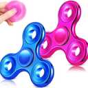 Fidget Spinner, Premium Spinners for Teen & Adults, Stress Relief and Focus Fidgets Toys, Smooth Anxiety Reducer Party Favors, Pocket Finger Spinner Stocking Stuffers