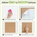 AKTOP Cork Board Bulletin Board 12x12, 1/2" Thick Cork Board Tiles 6 Pack, Small Square Pin Board for Wall, Self Adhesive Corkboards with 60 Push Pin Wood Clips for School, Home & Office