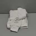 ANRABESS Women Cropped Bomber Jacket 2025 Fashion Casual Trendy Varsity Y2k Jackets Fall Outfits (Small, White)