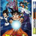 Trends International Dragon Ball Super - Groups Wall Poster, 22.375" x 34", Poster & Clip Bundle