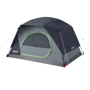 Coleman Skydome Tent with 5 Minute Setup, 2/4/6/8-Person Weatherproof Tent with Rainfly & Carry Bag, 20% More Headroom Than Traditional Canopies, PFAS-Free