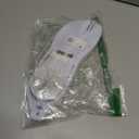 Foldable Flip-Flop Travel Slippers Shower Shoes Slides Summer Camp Sandals Soft Comfy Non-Slip Quick Dry House Bathroom Gym Spa Pool Sandals Beach (7-7.5 Women/5.5-6 Men, Blue)