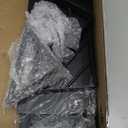 BAYKA Wall Mounted Floating Shelves, Wood Floating Wall Shelf for Books & Decor, Small Space-Saving Display & OrganizerBlackSet of 3 (16-inch Mixed)