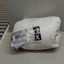 Exclusivo Mezcla Queen Size Fleece Blanket for Bed, 90x90 Inches Stylish Jacquard Velvet Soft Blanket, Fuzzy Cozy Lightweight for Winter, Ivory