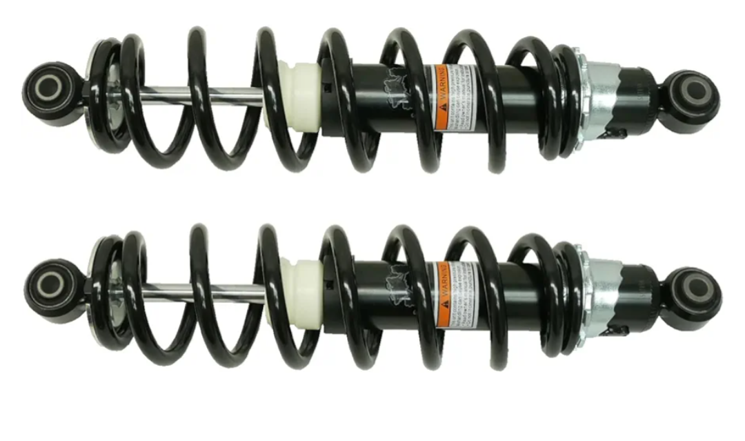 Monster Performance Front Shocks for Kawasaki 45014-0558, Left & Right, Monotube, Responsive Handling, Optimal Damping, Quality Tested, Gas-charged, Anti-foam, Anti-shear, Adjustable