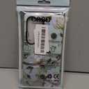 Case for Samsung Galaxy S25,Magnolia Floral Aesthetic Case Glossy Slim Silicone Shockproof Cover for Girls Women