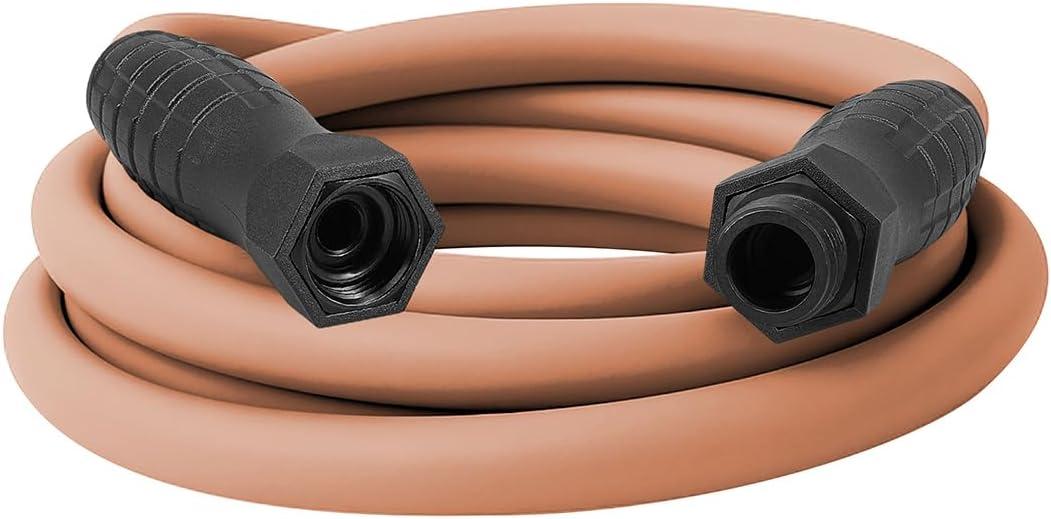 Flexzilla Colors SwivelGrip Garden Hose 5/8 in. x 10 ft., Lightweight All-Weather Water Hose, Durable and Flexible, Leak-Free Connections, Red Clay