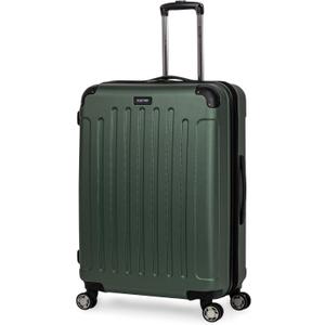 Kenneth Cole REACTION Renegade Luggage Expandable 8-Wheel Spinner Lightweight Hardside Suitcase, Cilantro, 28-Inch Checked