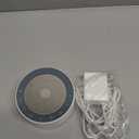 Kipcush White Noise Sound Machine with Nursery Lamp, Mood Lighting, 7 Colour Night Light, 30 Soothing Sounds for Baby/Adult. Timer, Plug in, Memory Function, Touch Control