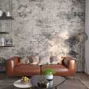 FunStick 36"x200" Stain Grey Concrete Wallpaper Peel and Stick Waterproof Concrete Contact Paper Peel and Stick for Countertops Cabinets Walls Textured Cement Removable Wall Paper Sticker Vinyl Wrap