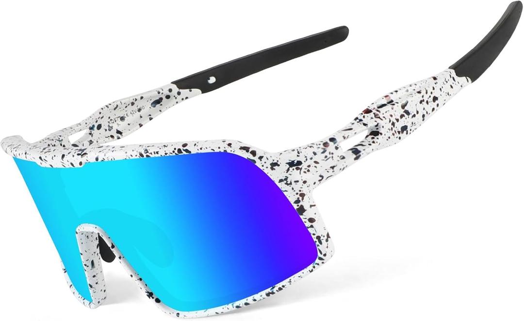 BangLong Polarized Sports Sunglasses for Men Women, UV Protection Sun Glasses for Baseball Running Cycling Fishing