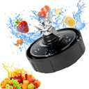 6 Fins BL480 Blender Blade Suitable For Nutri Nin-ja Auto iQ BL480-70 BL481-70 BL482-70 BL450-70 BL454-70 Blender Blade Assembly Fits for 18, 24, 32 Oz Cups Ni-nja Blender Replacement Blade