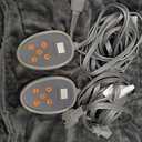 Beautyrest Electric Blanket Luxurious Micro Fleece Ultra Soft Ribbed Textured, Cozy and Snuggly Cover for Cold Weather, Fast Heating, Auto Shut Off, 20 Level Heat Setting Controller, King, Grey