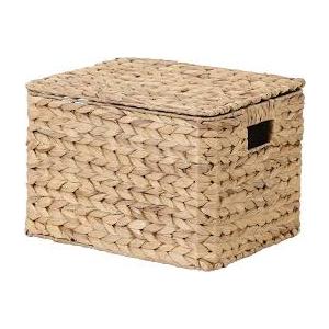 Water Hyacinth Storage With lid, 9.7*9.7, Pack of 6