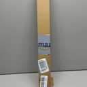 Coat Rack Wall Mount - 24 Inch with 6 Coat Hooks, Wall hat Hanger, Coat Racks, Walnut, Pack of 2