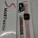 Smart Watch for Women for iPhone Android: 1.85" Smart Watch with 30 Days+ Battery Life Make/Recive Call Heart Rate SpO2 Sleep Monitor 120+ Sport IP68 Waterproof Fitness Tracker Watch Pedometer Reloj