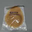 Epock Convertible Silicone Sticky Bra - Dual Wear Adhesive Bra for Lift & Push Up Effect, Invisible Strapless Nipple Covers (L)