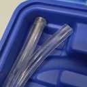 Orion Motor Tech Brake Bleeder Kit with Hand Vacuum Pump and Adapters, Brake Bleeding Kit for Brake Fluid Power Steering Fluid More, Vacuum Brake Bleeder Pump with Pressure Gauge (Blue)