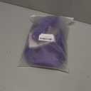 33 Inches Long Purple Braid Anime Costume Wig – High Temperature Heat Resistant Silk Fiber – Natural Looking Costume Wig for Halloween Party, Cosplay (Small Size)