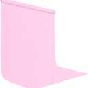 10x10FT Pink Backdrop Background for Photography Photo Booth Backdrop for Photoshoot Background Parties Video Recording Portrait Screen Props