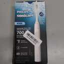 Philips Sonicare 4100 Series Electric Toothbrush - Sonic Toothbrush with Advanced Sonic Technology, Pressure Sensor, Two Intensity Settings, Smartimer & Quadpacer, White, Model HX3681/23