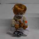 Halloween Animatronic 10inch Creepy Girl Doll, Halloween Animated Decorations with Sound Activated Spooky Sound, Light Up Eyes, Scary Move, Haunted House Holiday Decor Horror Prop for Indoor, Outdoor