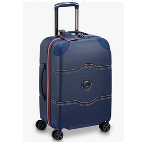 DELSEY PARIS Chatelet Air 2.0 Hardside Luggage with Spinner Wheels, Navy, Carry on 20 Inch