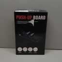 HOTWAVE Push Up Board Fitness, Portable Foldable 20 in 1 Push Up Bar at Home Gym, Pushup Handles for Floor. Professional Strength Training Equipment For Man and Women,Patent Pending (Black)