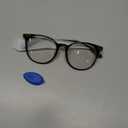 Gaoye Blue Light Blocking Glasses, Retro Round Eyewear Frame Anti Eyestrain Computer Glasses for Women Men (Tea Leopard/Transparent Lens)