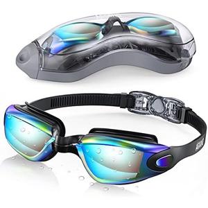 Aegend Swim Goggles, Swimming Goggles No Leaking Full Protection Adult Men Women Youth
