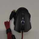 Redragon M602 Gaming Mouse, Ergonomic RGB Gaming Mouse Wired with 7200 Adjustable DPI, 9 Programmable Buttons, Professional Software for Gamer Office [Black]