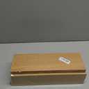 RICHER HOUSE 5 Set Floating Shelves for Wall Decor, Wall Mounted Book Shelf, Nursery Shelves Picture Ledge Shelf with Lip for Storage, Bedroom, Living Room, Bathroom - Oak