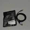 QGeeM USB C to HDMI Cable Adapter 6FT 4K, USB Type C to HDMI Thunderbolt 3/4 Compatible for iPhone 16, Galaxy, MacBook Pro/air, IPad pro, Surface,Dell XPS, HP, Thinkpad, Pixelbook, and More (Gray)