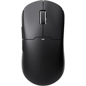 MCHOSE A5 ProMax Wireless Gaming Mouse, Symmetrical Design, 59 Grams, 1K Polling Rate, PAW3395 26K DPI Optical Sensor, 130 Hour Battery Life, Tri-Mode Connectivity - Black