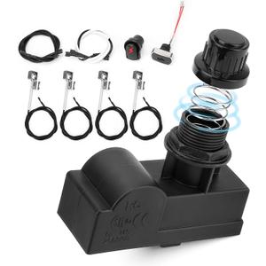 onlyfire 2 Outlet Universal Spark Igniter Replacement Kit for Charbroil, Grill Igniter Switch Module with Wires fits for Char-Broil G511-0055-W1 and Various Char-Broil Models