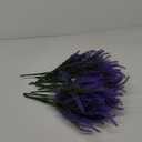 RECUTMS Artificial Lavender Stems Bouquet UV Resistant 12 PCS Faux Flowers Plant Fake Floral Stems Branches for Mother's Day Wedding Vases Table Wedding Party (Purple)
