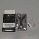 Minimalist Wallet for Men- Slim Aluminum Metal Money Clip Wallet with Clear ID Card Holder, Carbon Fiber Wallet, RFID Blocking, Holds up 15 Cards with Cash Clip, Ultra-Thin Tactical Wallet- Gunsmoke