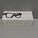 NILUTO Upgraded AI Smart Glasses with Camera 8MP HD1080P Video Glasses with Camera and Audio -Video Recording Glasses with Audio, Video Glasses, Real-Time Translation (Carbon Black)