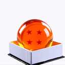 Country Toys Collectible Medium Crystal Glass Stars Balls Dragon Ball(27,35,43,57,76MM in Diameter) (D-7.6-4)