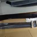 4 Pieces in-Channel Extra Durable Rain Guards Fit for 2025-2026 GMC Terrain,Window Deflectors,Window Visors (Smoke Black)