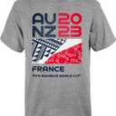 Outerstuff Men's FIFA World Cup Graphic Short Sleeve Tee, France, Multicolor, X-Small
